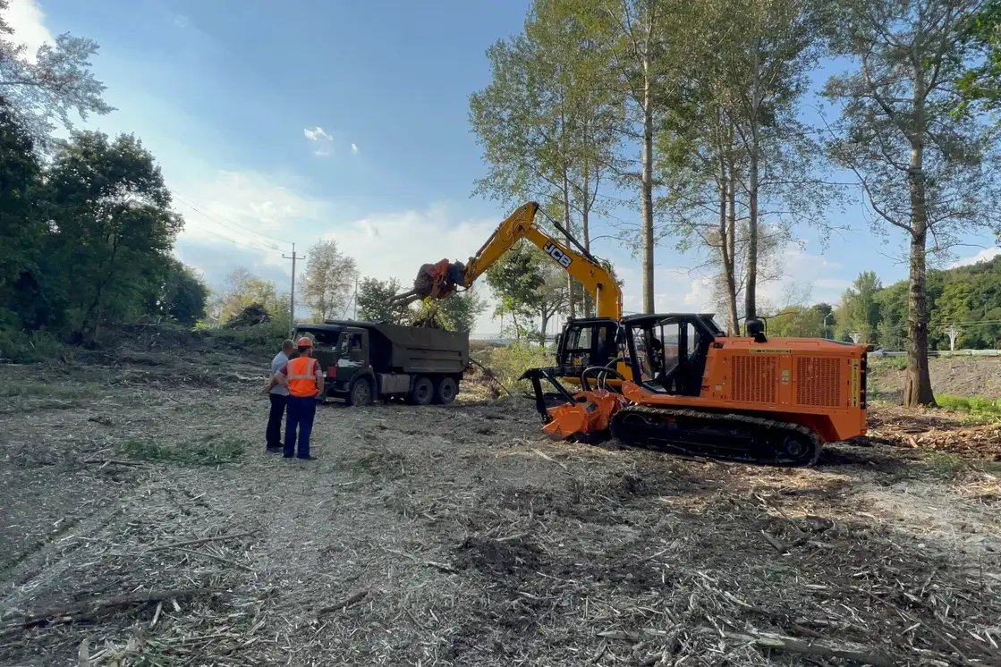 Очистка земельных участков от деревьев и кустарников, объявление на Татат