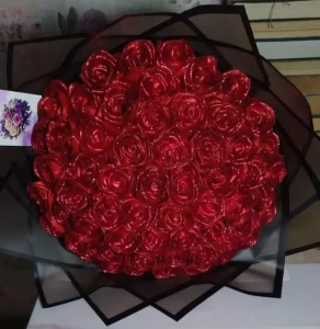 Красивый букет из 59 роз для особых моментов, объявление на Татат