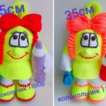 Милый вязаный колокольчик для детей и праздников