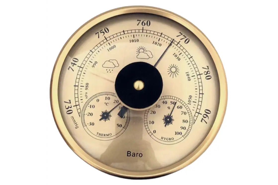 Метеостанция 3 в 1 барометр гигрометр и термометр