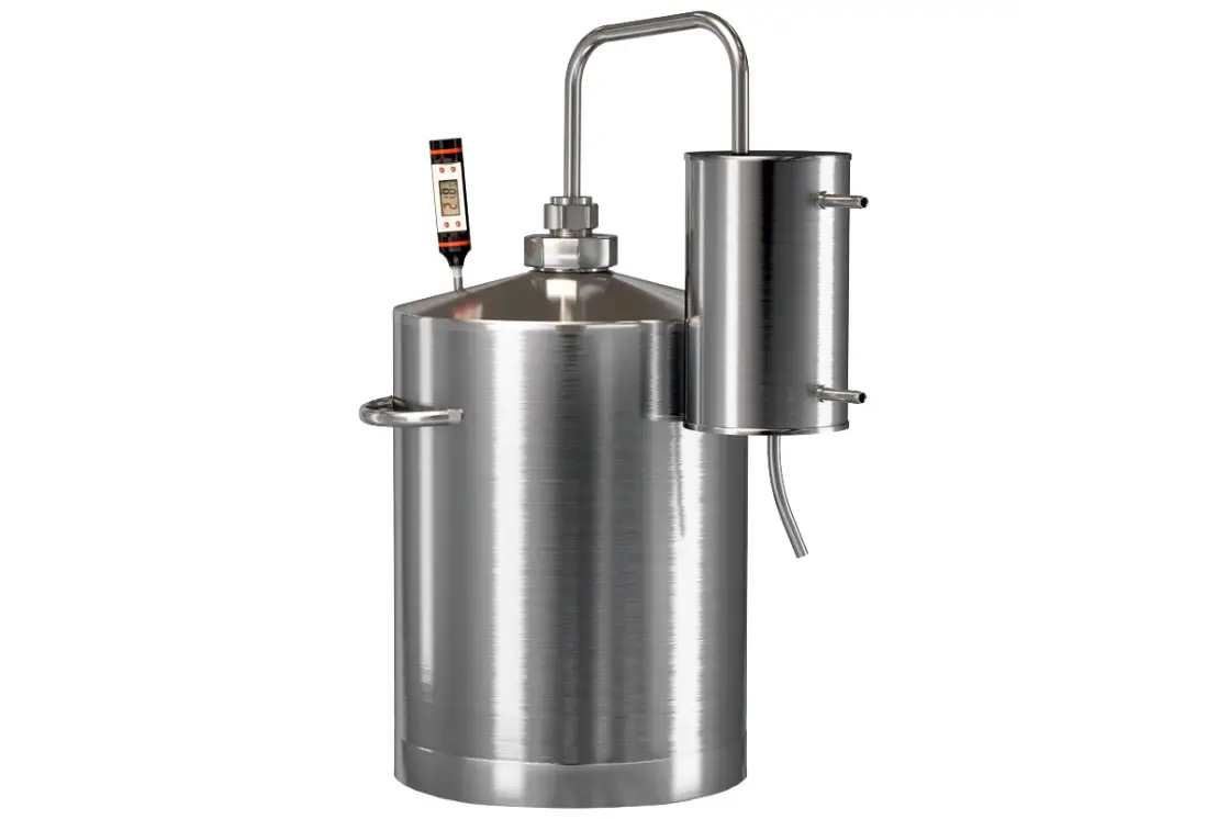 Аппарат Фортуна-1 нержавеющая сталь 12 литров спиртометр