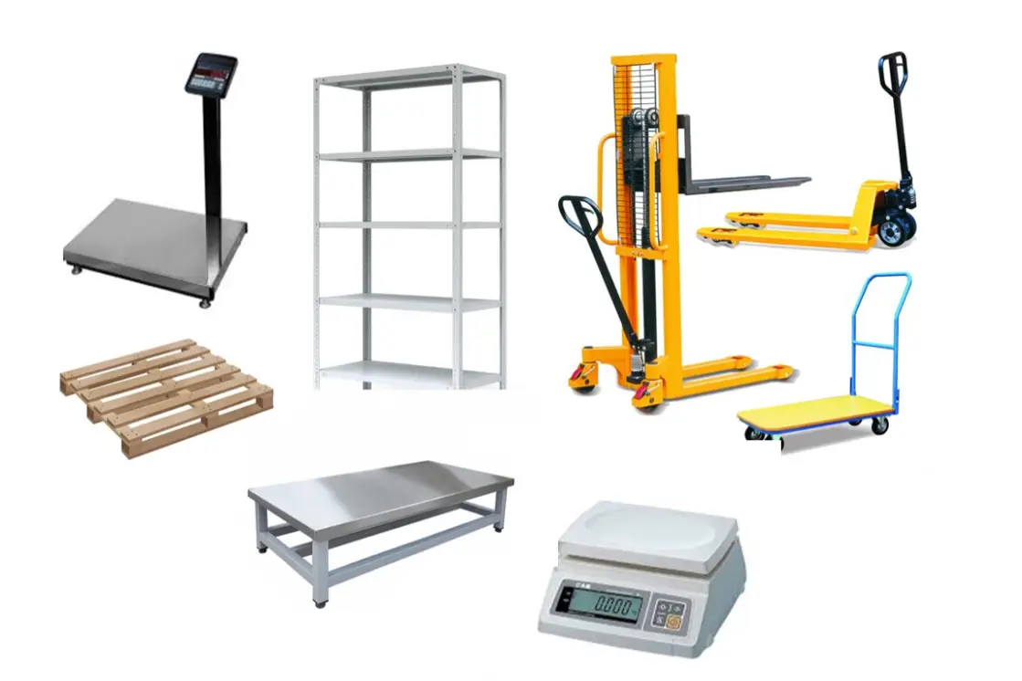 Куплю б/у складское оборудование и весы