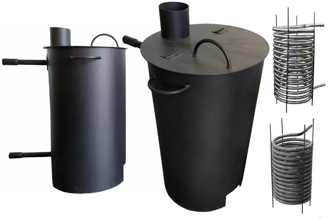 Печь для бассейна из толстостенной нержавейки 20 кВт