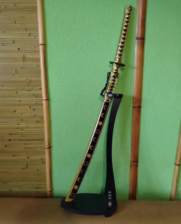 Премиальная золотая катана с заточкой и сертификатом, объявление на Татат