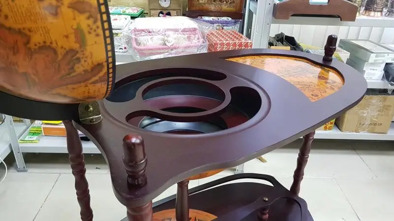 Напольный глобус бар со столиком и настольные модели, объявление на Татат