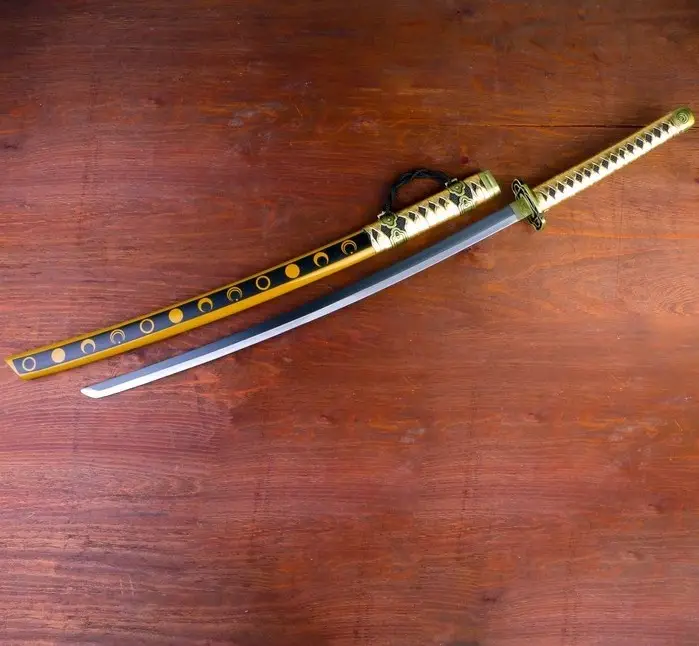 Коллекционная золотая катана с персональной гравировкой, объявление на Татат