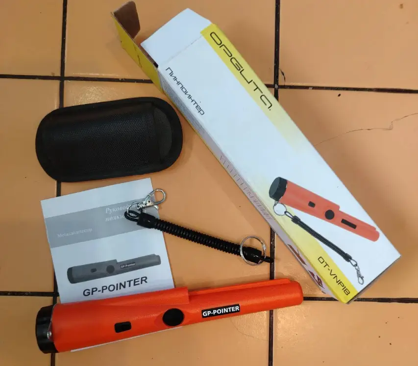 Грунтовый пинпоинтер Орбита для быстрого поиска монет, объявление на Татат