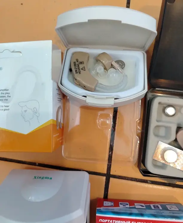 Слуховой аппарат на аккумуляторе для пожилых, объявление на Татат
