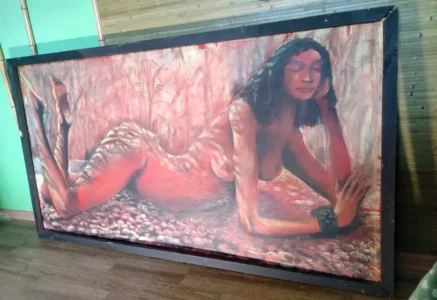 Авторское полотно Юрия Эсауленко Тропиканка 170х95, объявление на Татат