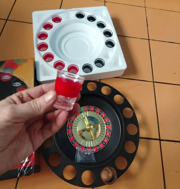 Алкогольная рулетка для весёлой компании на вечеринку, объявление на Татат