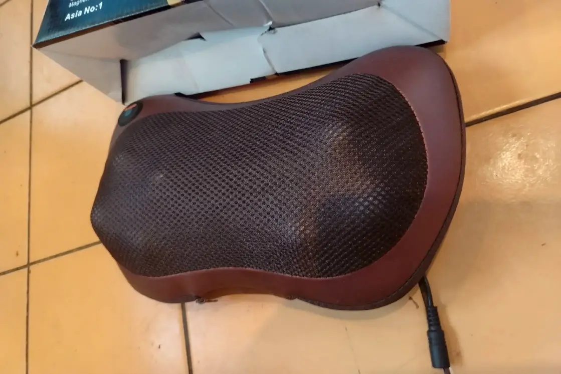 Подушка массажёр 8 роликов для комфортного отдыха, объявление на Татат