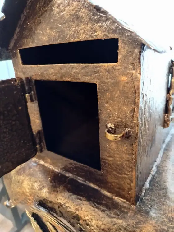 Эксклюзивный кованый почтовый ящик под старину 140 см, объявление на Татат