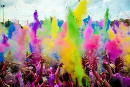 Набор цветных красок Холи для фотосессий и шоу, объявление на Татат
