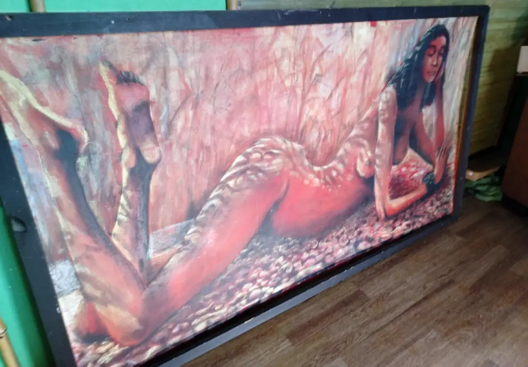 Живопись Юрия Эсауленко Тропиканка пастель Барнаул, объявление на Татат