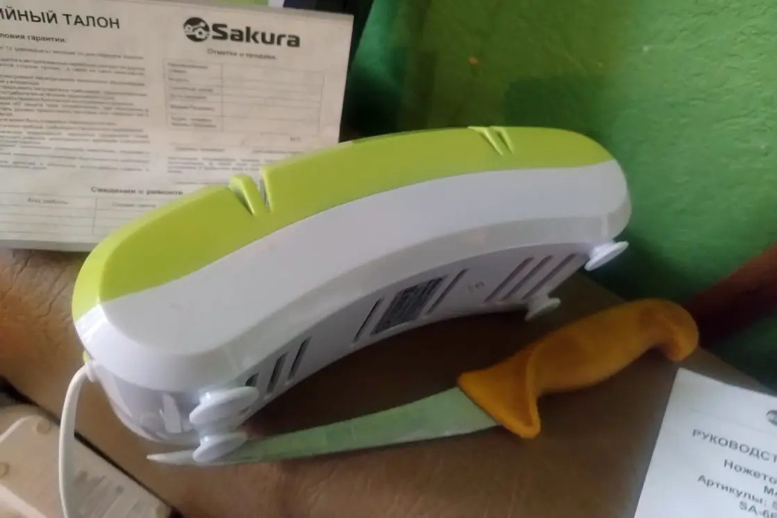 Сакура надёжная электрическая ножеточка для дома, объявление на Татат