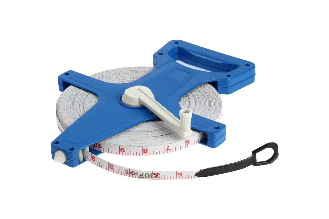 Рулетка для строительных работ 100 метров открытая