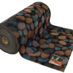 Коврик дорожка 80 см в прихожую на прорезиненной основе