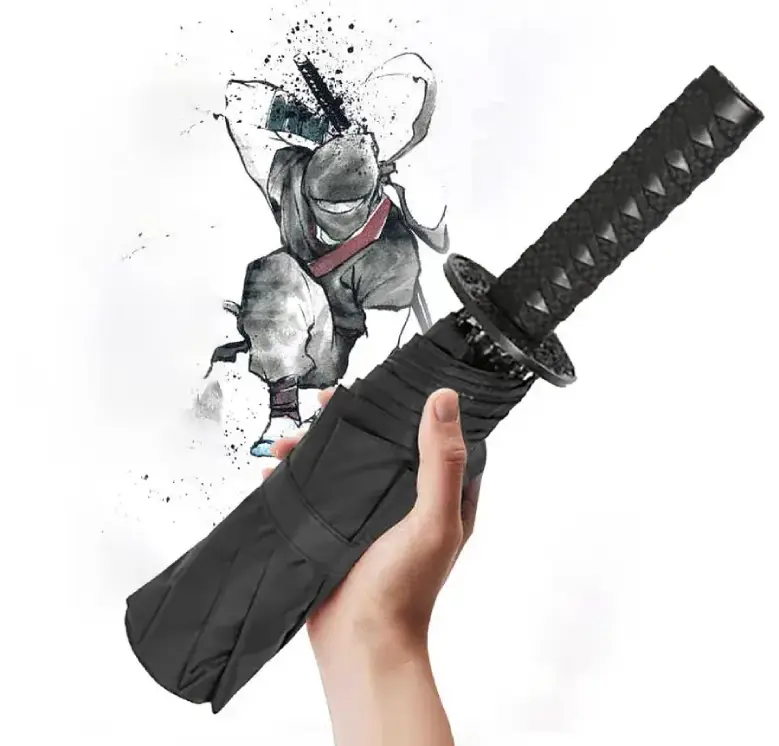 Оригинальный зонт трость как катана, объявление на Татат