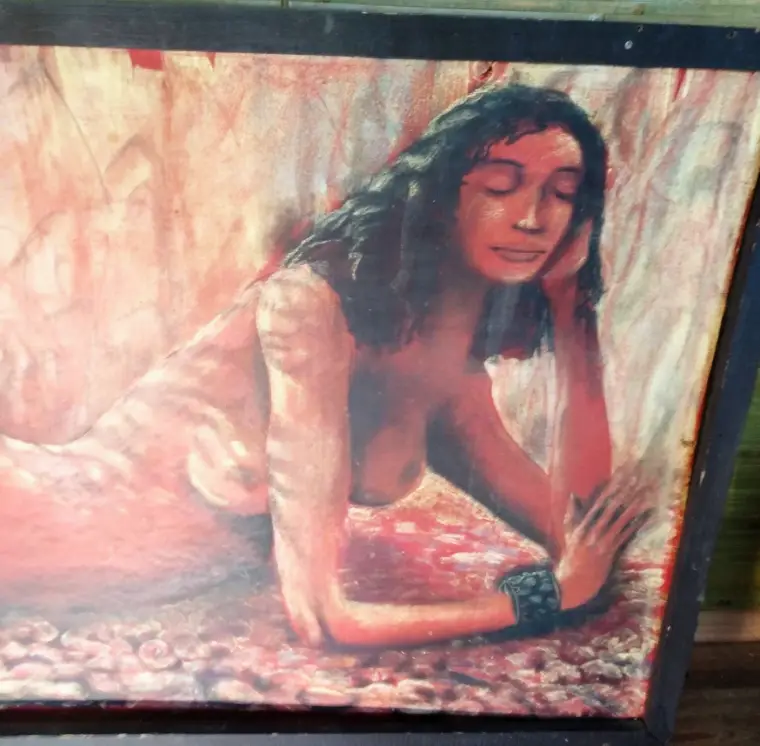 Редкая картина Тропиканка Юрия Эсауленко оригинал, объявление на Татат