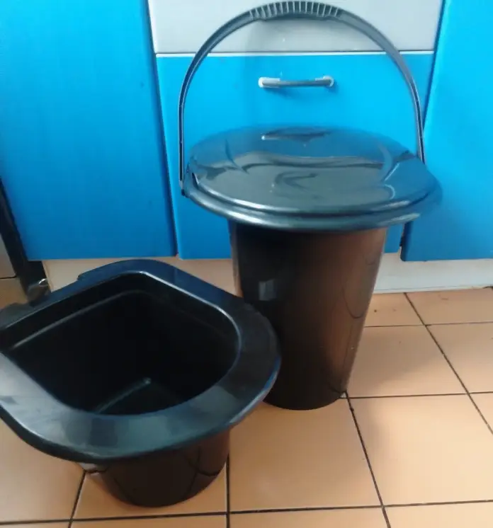 Санитарное ведро туалет со съёмным горшком 17 литров, объявление на Татат