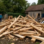 Утилизация деревянных отходов: вывоз мебели и веток