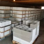 Пеплоблоки стандартных размеров от изготовителя