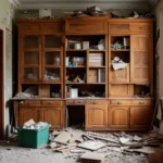 Утилизация старых стенок: вывоз корпусной мебели