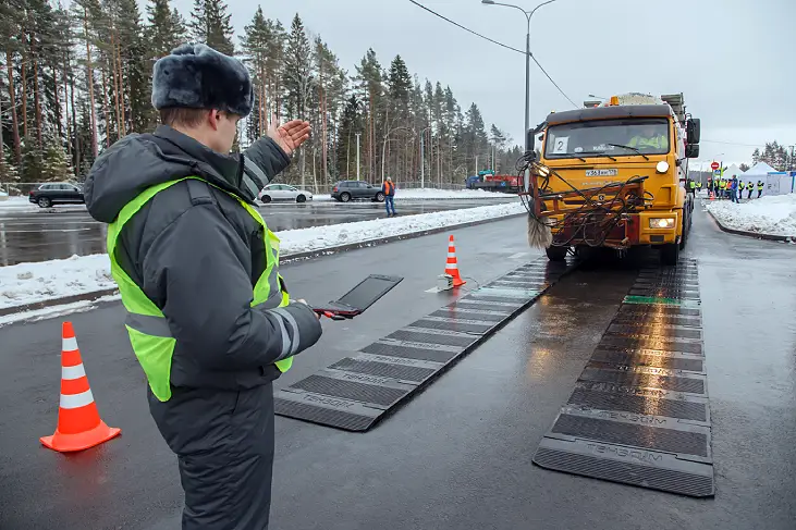 Контроль веса транспортных средств