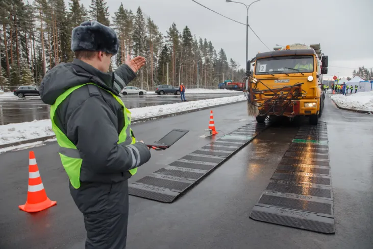 Контроль веса транспортных средств на ТАтат